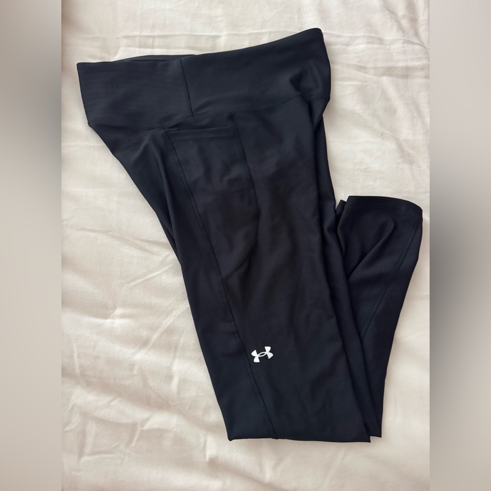 Under Armour High Waisted Black Compression Pocketed Leggings - NWOT/MyCloset